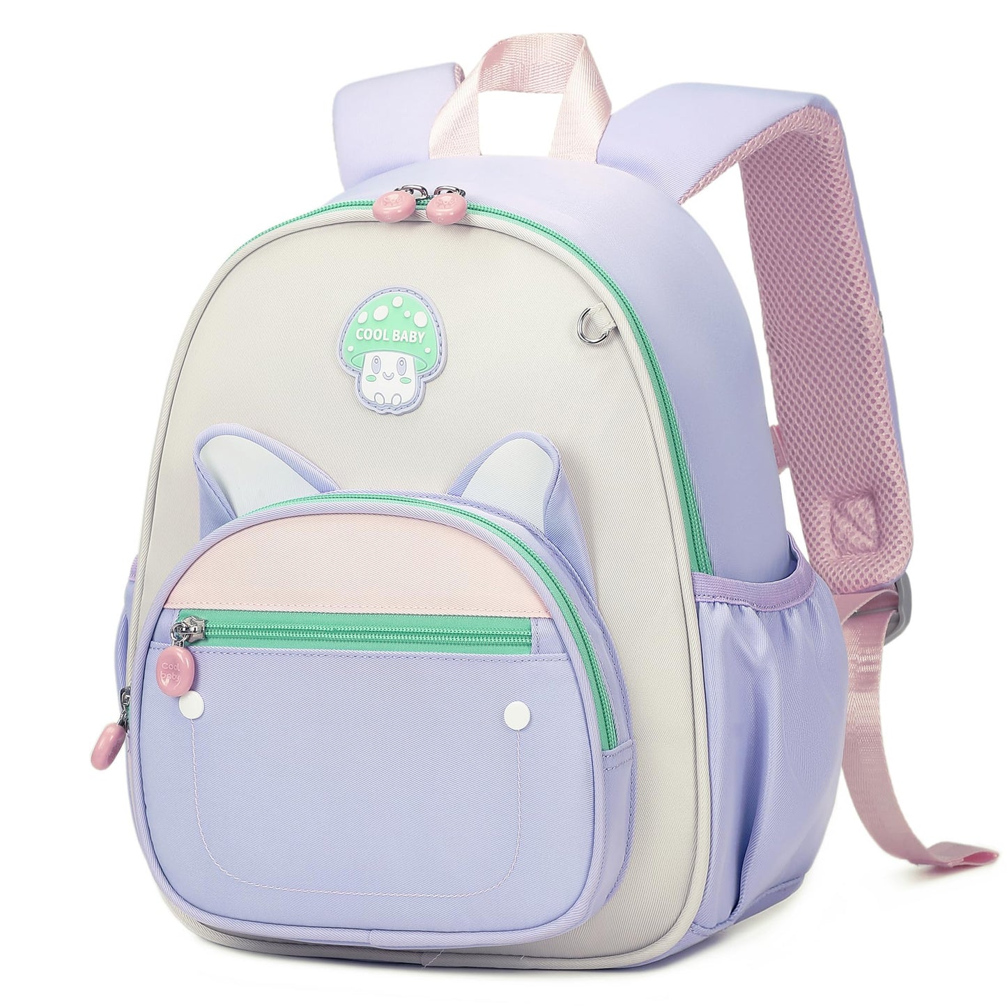I IHAYNER Preschool Backpack for Girls Boys 2-6 Gift Kindergarten Cute Toddler Backpack Mini Animal Cartoon Schoolbag for Kids (Tiger)