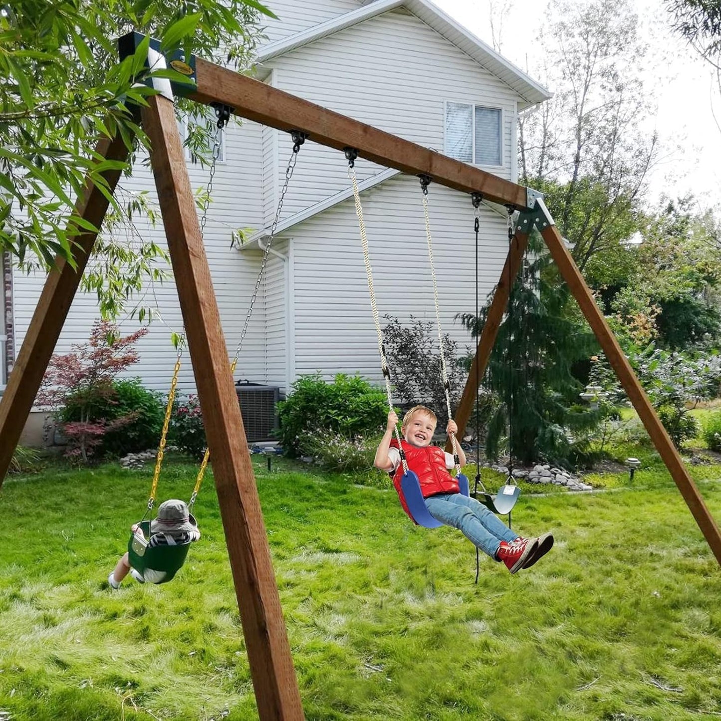 BETOOLL Heavy Duty Swing Hangers - Durable Playground Hardware for Indoor/Outdoor Use | Set of 8