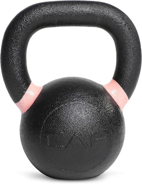 Cap Barbell Cast Iron Kettlebell - Durable Competition Weight for Strength Training | 35 lbs