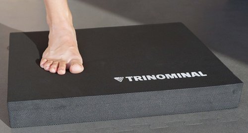 Large TRINOMINAL Balance Pad Black