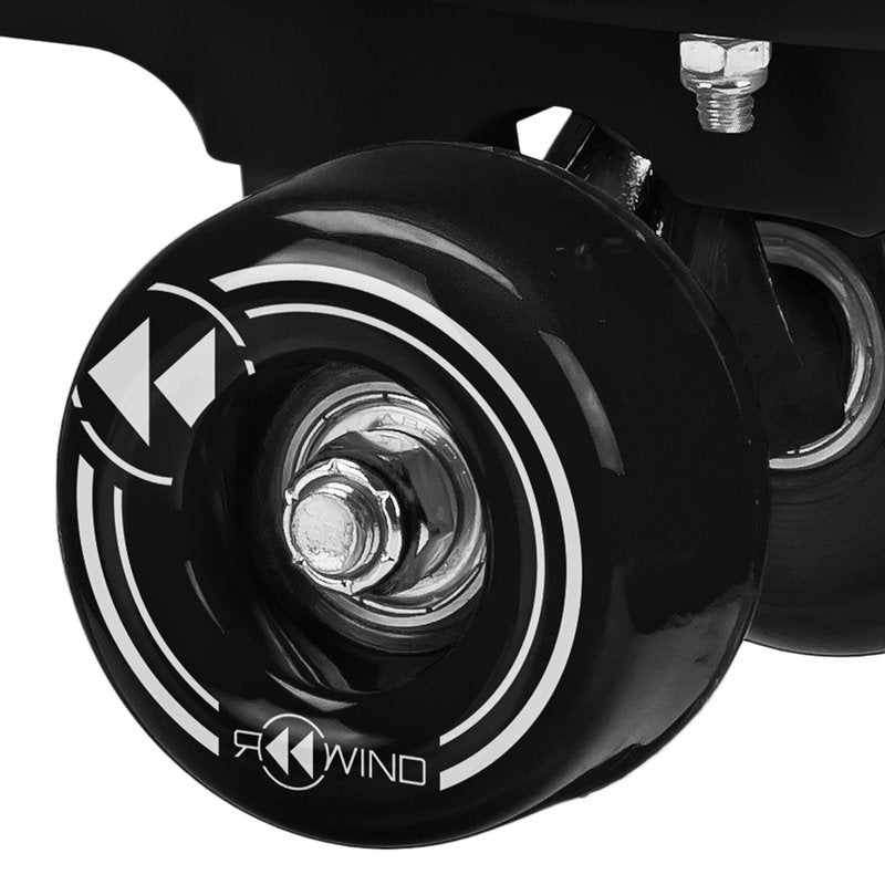 Roller Derby Reewind | Spinr High-top Roller Skates for Women & Men | Indoor/Outdoor Skates | Quad Skates