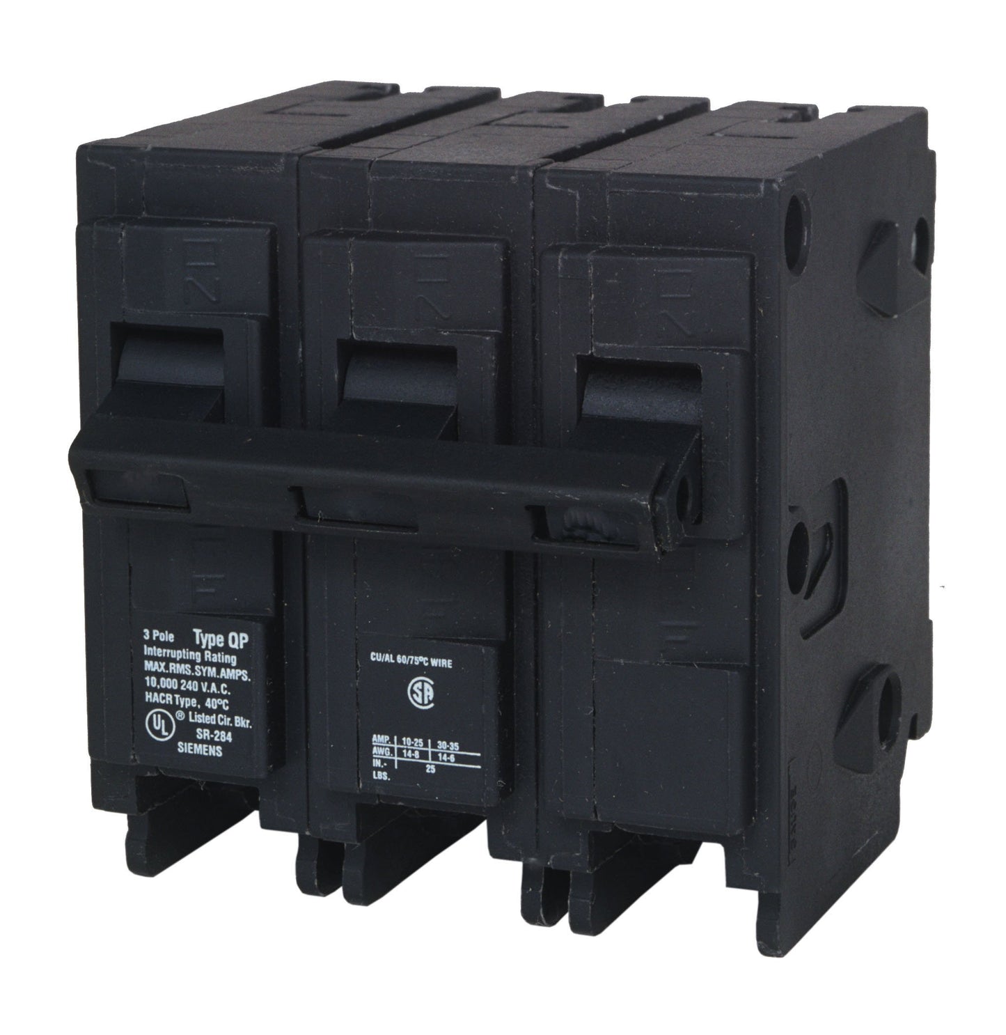 SIEMENS Q3100 100-Amp Three Pole Type QP Circuit Breaker