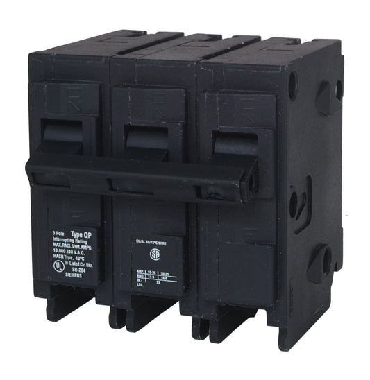 SIEMENS Q3100 100-Amp Three Pole Type QP Circuit Breaker