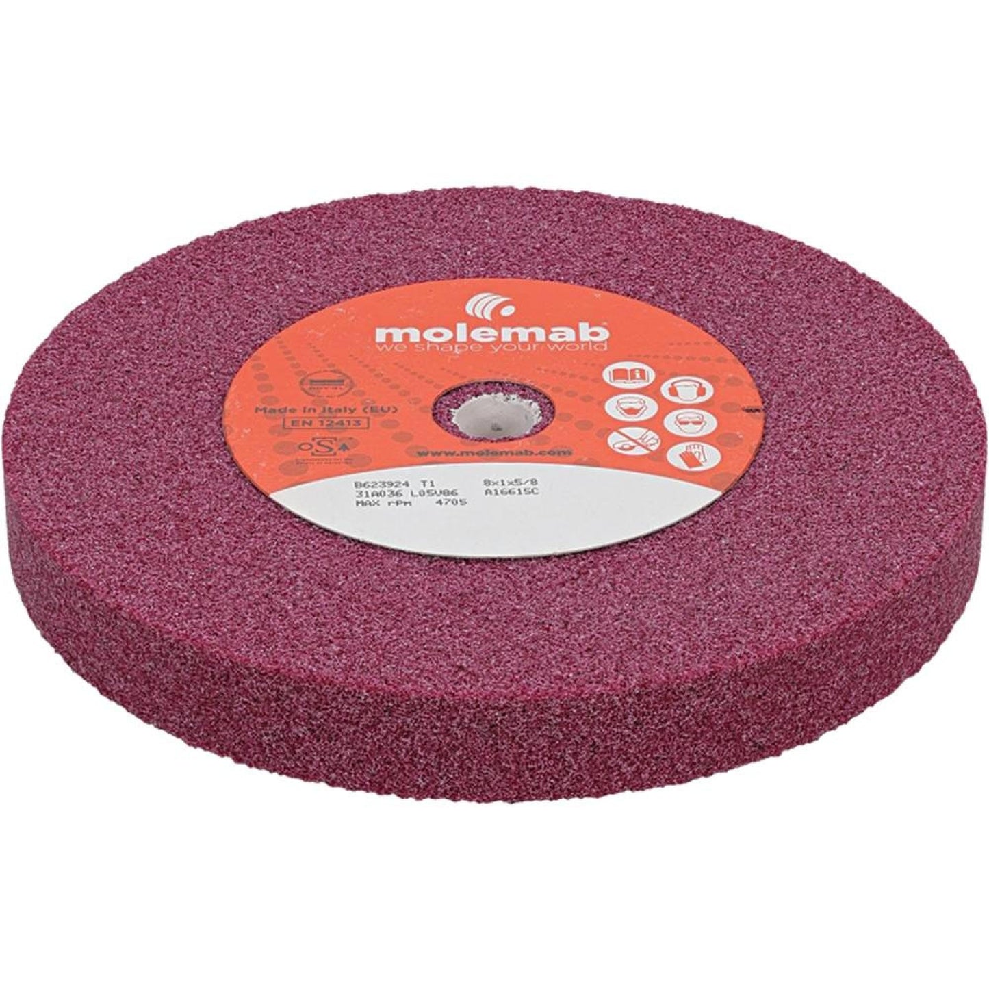 Stens Grinding Wheel 750-111 8' x 1' x 5/8' 36 grit Ruby