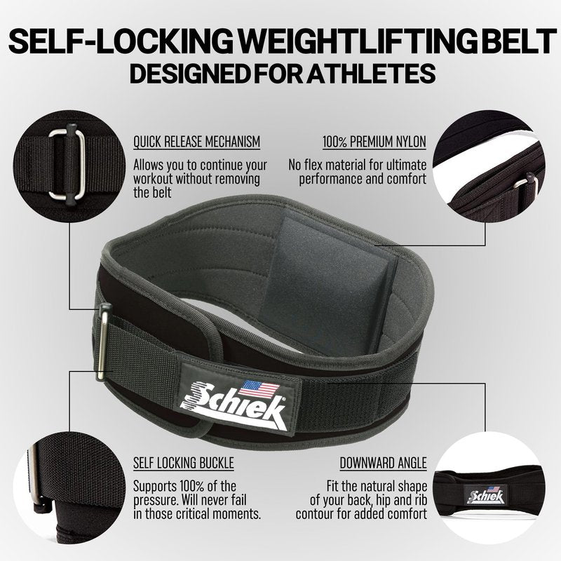 Schiek Model 4006 Support Belt - Back Support Brace for Work