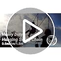 25" Heavy-Duty Hanging Swing Chain - 1000 lb Capacity, Silver