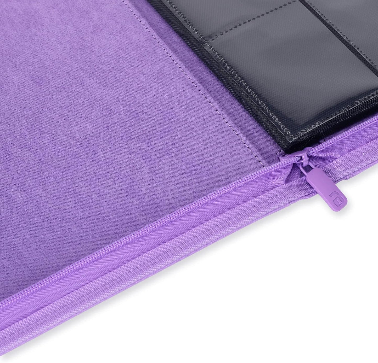 Vault X 9 Pocket Trading Card Binder - Premium Exo-Tec Material, Holds 360 Cards | Purple, 20 Pages