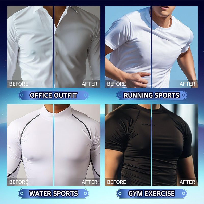 Bangtan Kkokji Ultra-Thin Nipple Covers for Men – Sweatproof, Breathable and Invisible Anti Chafing Disposable Stickers for Outdoor Sports & Daily Use, Made in Korea 1.38inch 60pcs