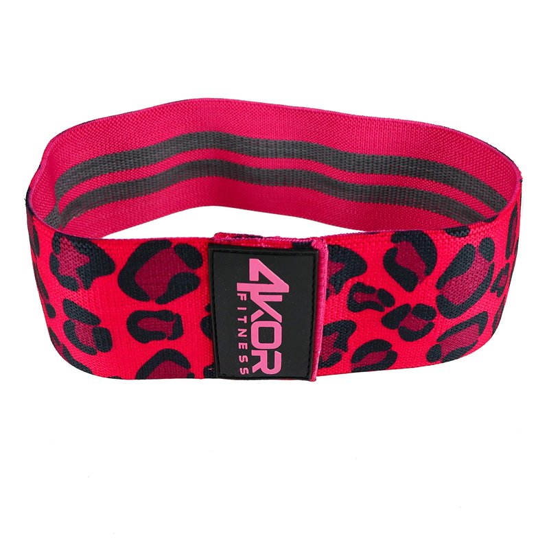 3" Band (Pink Leopard/Grippy, Medium)
