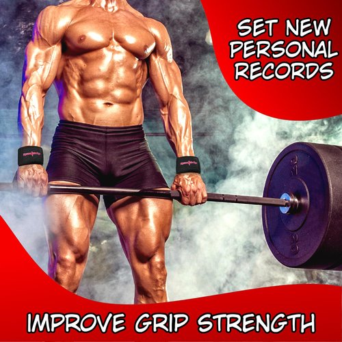 Anime Lifting Straps - Padded Wrist Straps for Weightlifting, Bodybuilding, Gym Workouts, Powerlifting, Deadlifts & Fitness (Soft Cotton 23.5 inch, 1 Pair) (Clouds)
