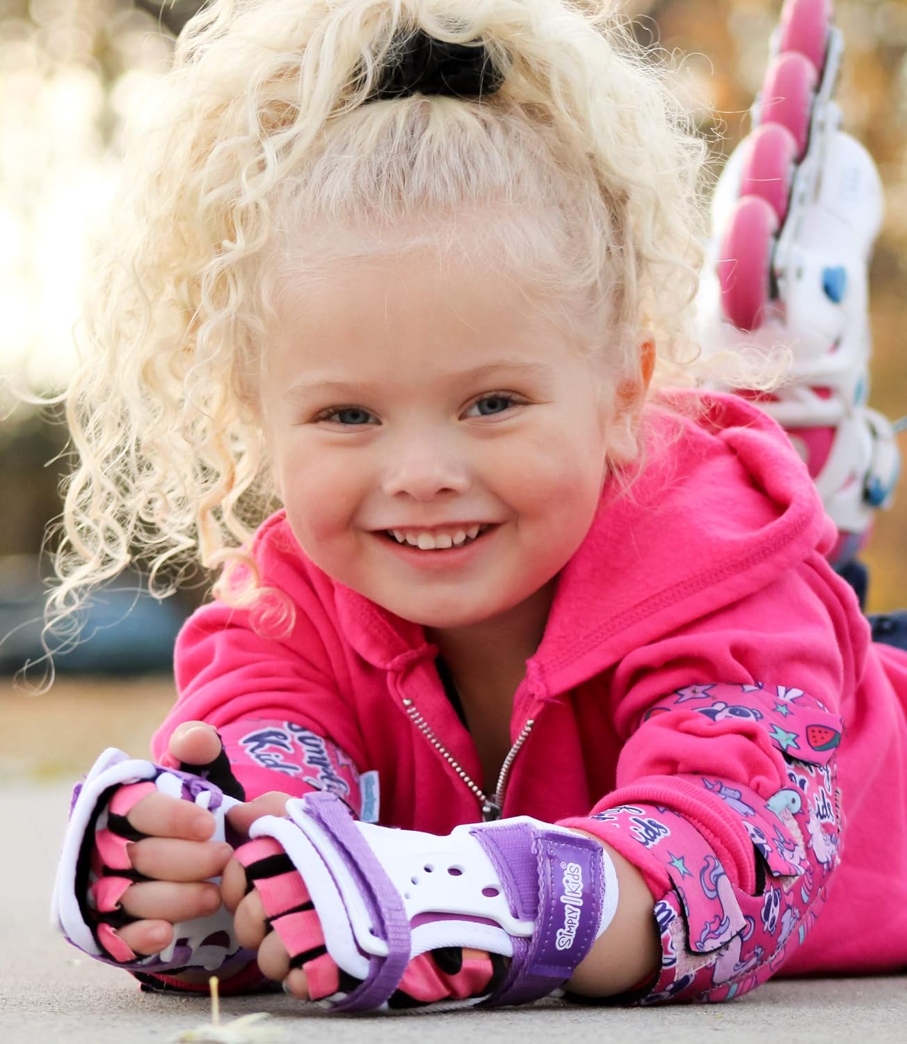 Simply Kids Wrist Guards - Protective Gear for Children | Ideal for Biking, Skateboarding & Snowboarding