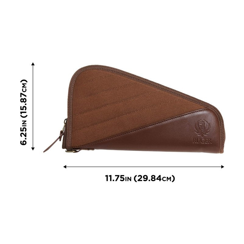 Allen Company Ruger Wrangler Leather Revolver Case, Up to 10" L Revolvers/Handguns, Caramel