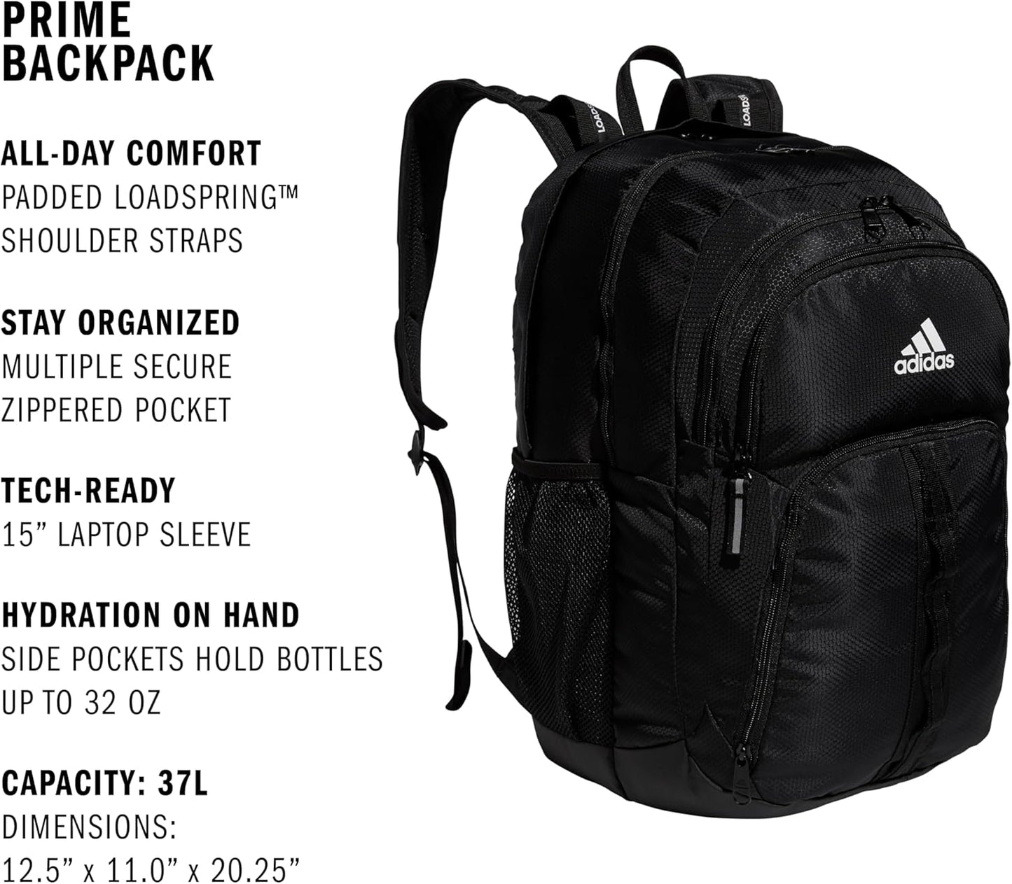 Prime 6 Backpack - Durable, Lightweight Design for Travel | Versatile Storage Solutions