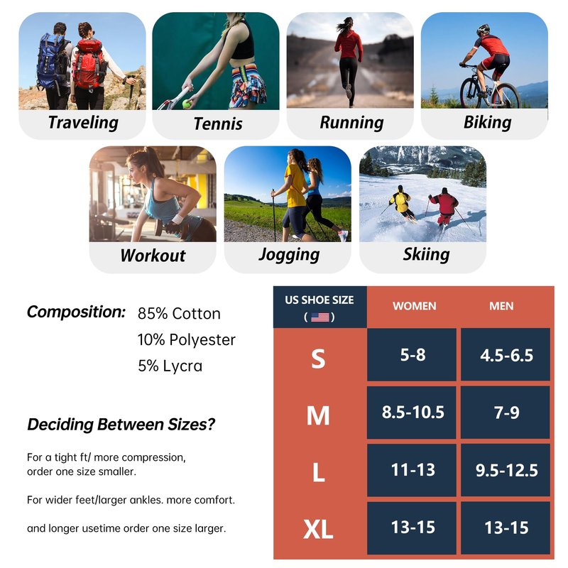 ATBITER 12 Pairs Ankle Socks Women and Men Low Cut No Show Athletic Running Short Socks