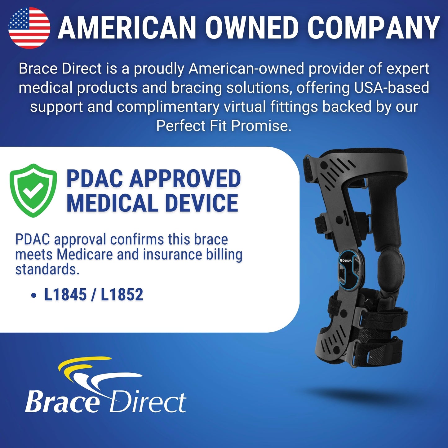 Brace Direct Post Op Shoe, Broken Toe, Bunion & Stress Fracture Foot Brace
