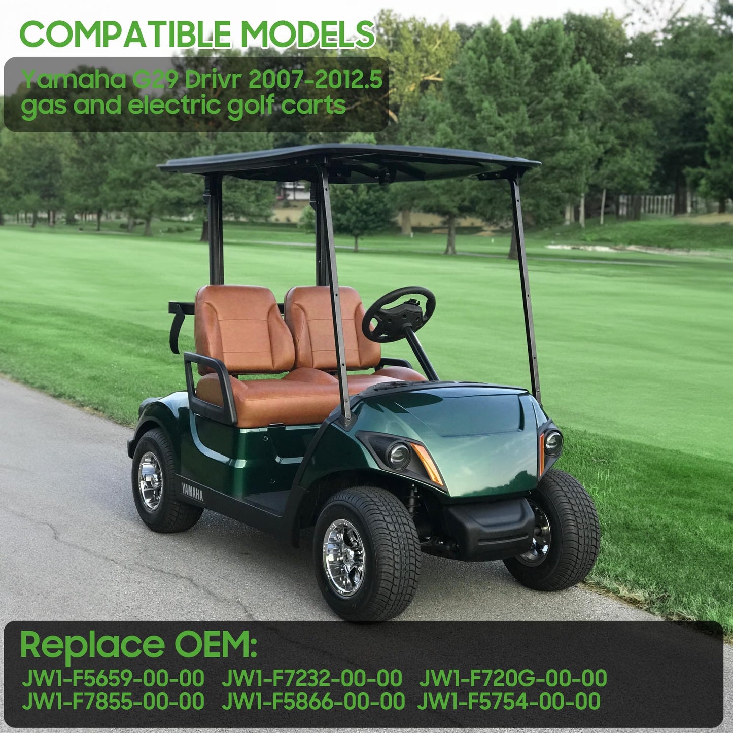 10L0L Golf Cart Brake Pedal Parking Release Kit, Suitable for Yamaha G29 Drivr 2007-2012.5 Golf Cart OEM# JW1-F5659-00 JW1-F7275-00 JW1-F720G-00 JW1-F1128-00