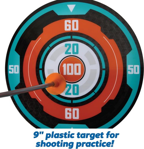 Kidoozie B*Active Target Master Archery Set - Kids' Archery Set with Bow & Suction Cup Arrows | Ages 6+