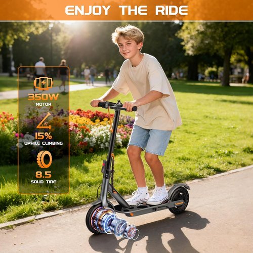 Maxshot Electric Scooter - High-Speed Folding Escooter for Adults & Kids | 8.5"/10"/14" Tires, 16-22 MPH, Long Range Up to 50 Miles