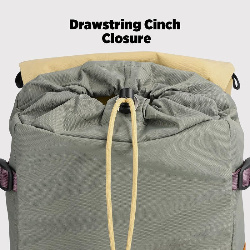 Topo Designs Rover Pack Mini - Small Sized Daypack for EDC, Day Trips, Hikes, Iconic Denver Design, Fair Trade + Bluesign (Bone White/Beetle)