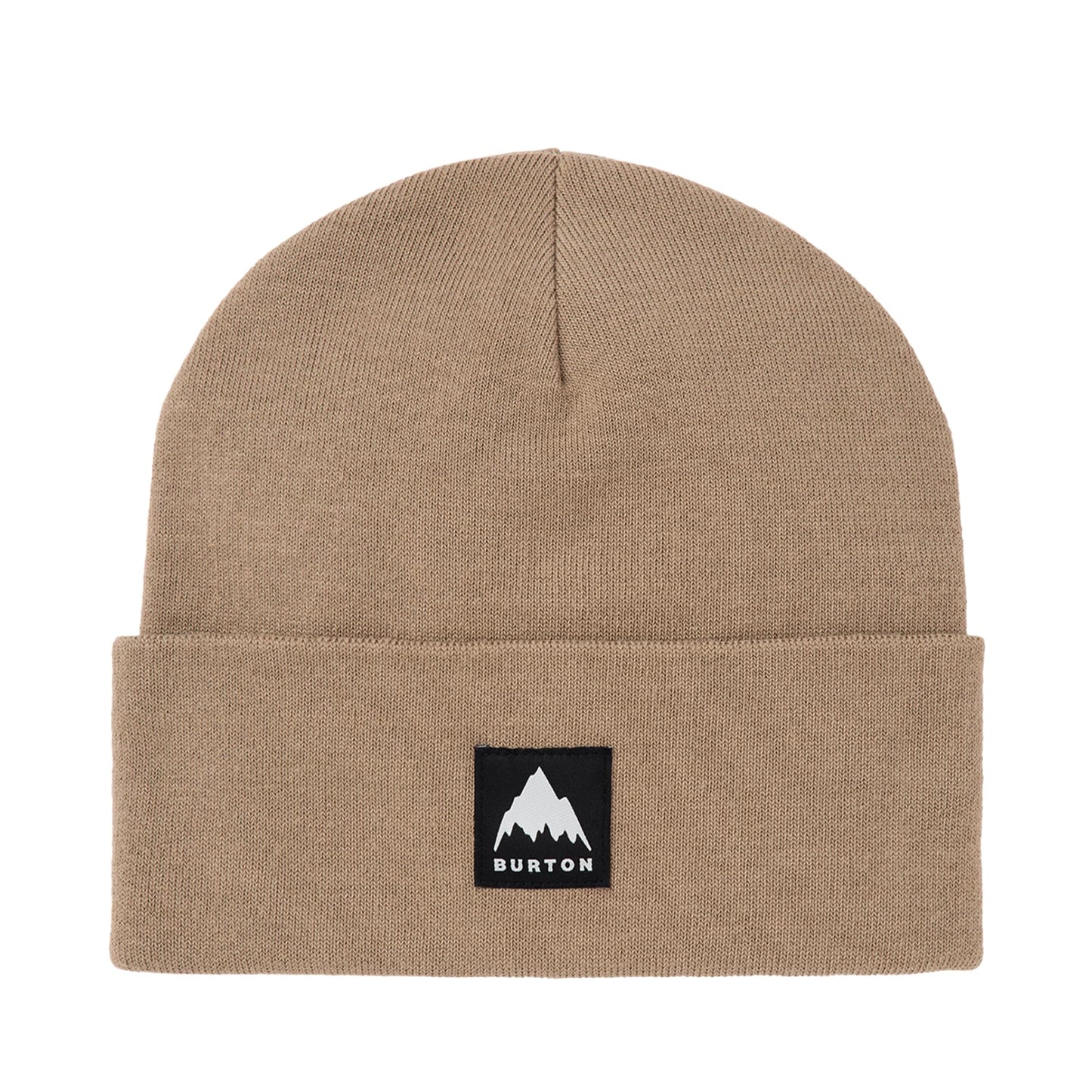 Burton Unisex Recycled Kactusbunch Tall Beanie – Warm Winter Knit Hat with Folded Cuff – Summit Taupe, One Size