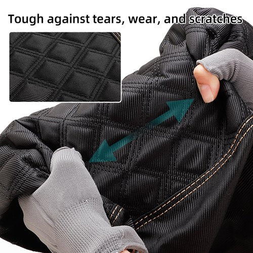 Roykaw 1680D Oxford Cloth Golf Cart Front Seat Covers for EZGO TXT, No Drilling Required, Wrinkle & Wear Resistance, Easy Installation