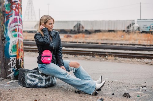 Lola California Stargazer Mini Convertible Backpack - Mondo - Black