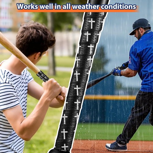 Baseball Bat Grip Tape - 1.5mm Precut, Full Adhesive, Non-Slip Softball Wrap | Durable Replacement