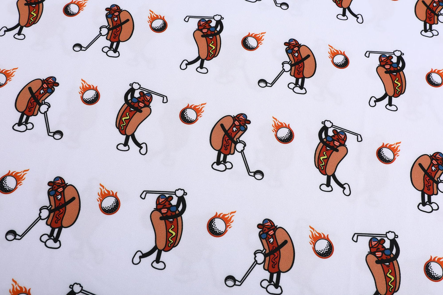 Men's Golf Polo Shirts Short Sleeve Performance Moisture Wicking Dry Fit Funny Golf Polo Shirts for Men