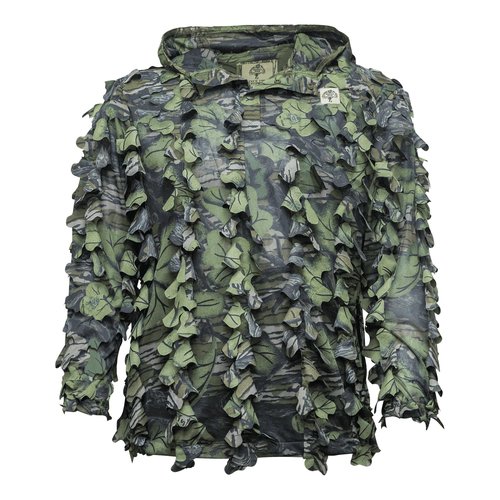 Mossy Oak Men's Leafy Quarter Snap Camo Hunting Shirt