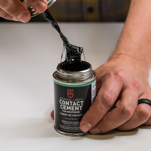 GEAR AID Aquaseal NEO Neoprene Contact Cement - Fast-Drying, Waterproof Adhesive for Wetsuit & Gear Repair