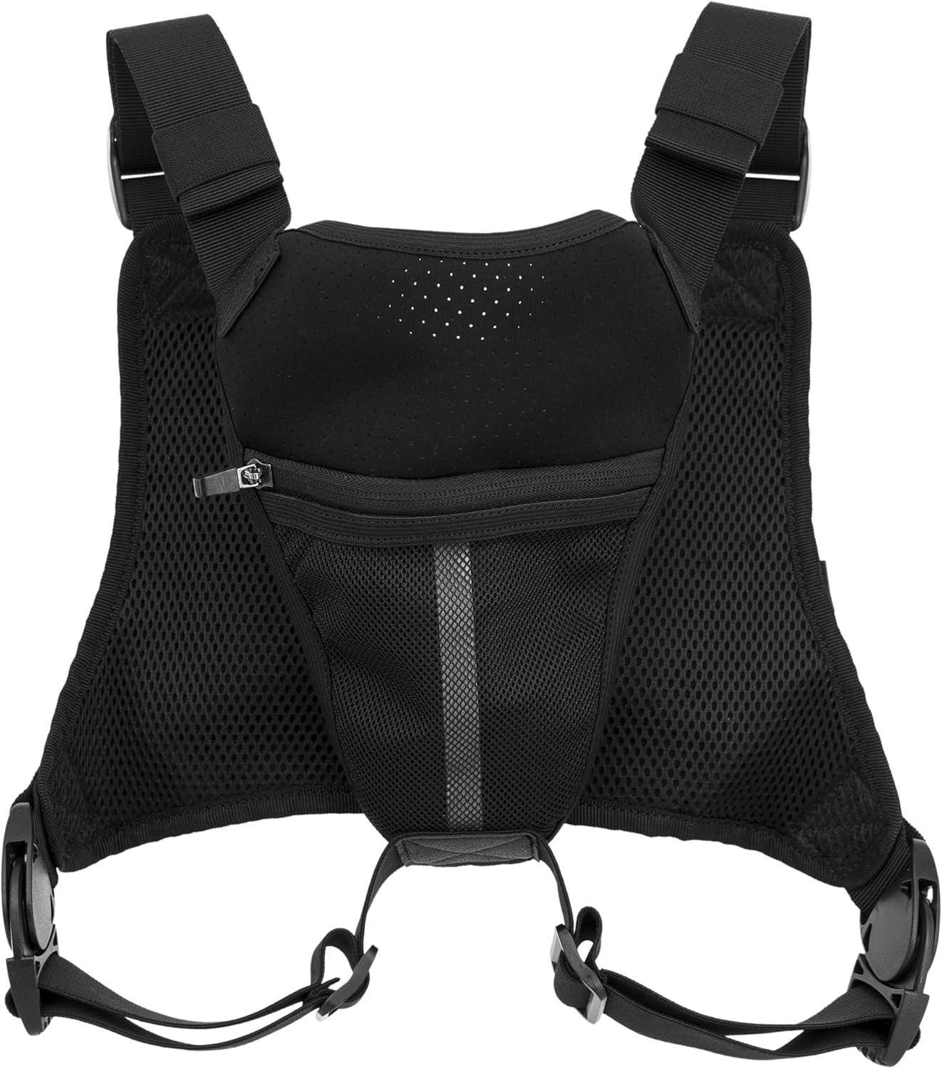 WOLF TACTICAL Chest Pack - Versatile Running Vest with Holster | Lightweight & Comfortable Design