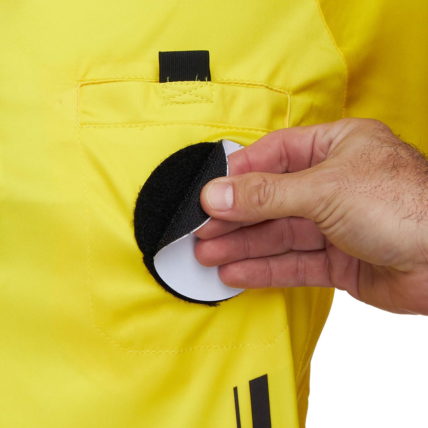Murray Sporting Goods Pro-Style Soccer Referee Jersey - Short Sleeve | Officials Short Sleeve Soccer Referee Shirt (Yellow, X-Large)