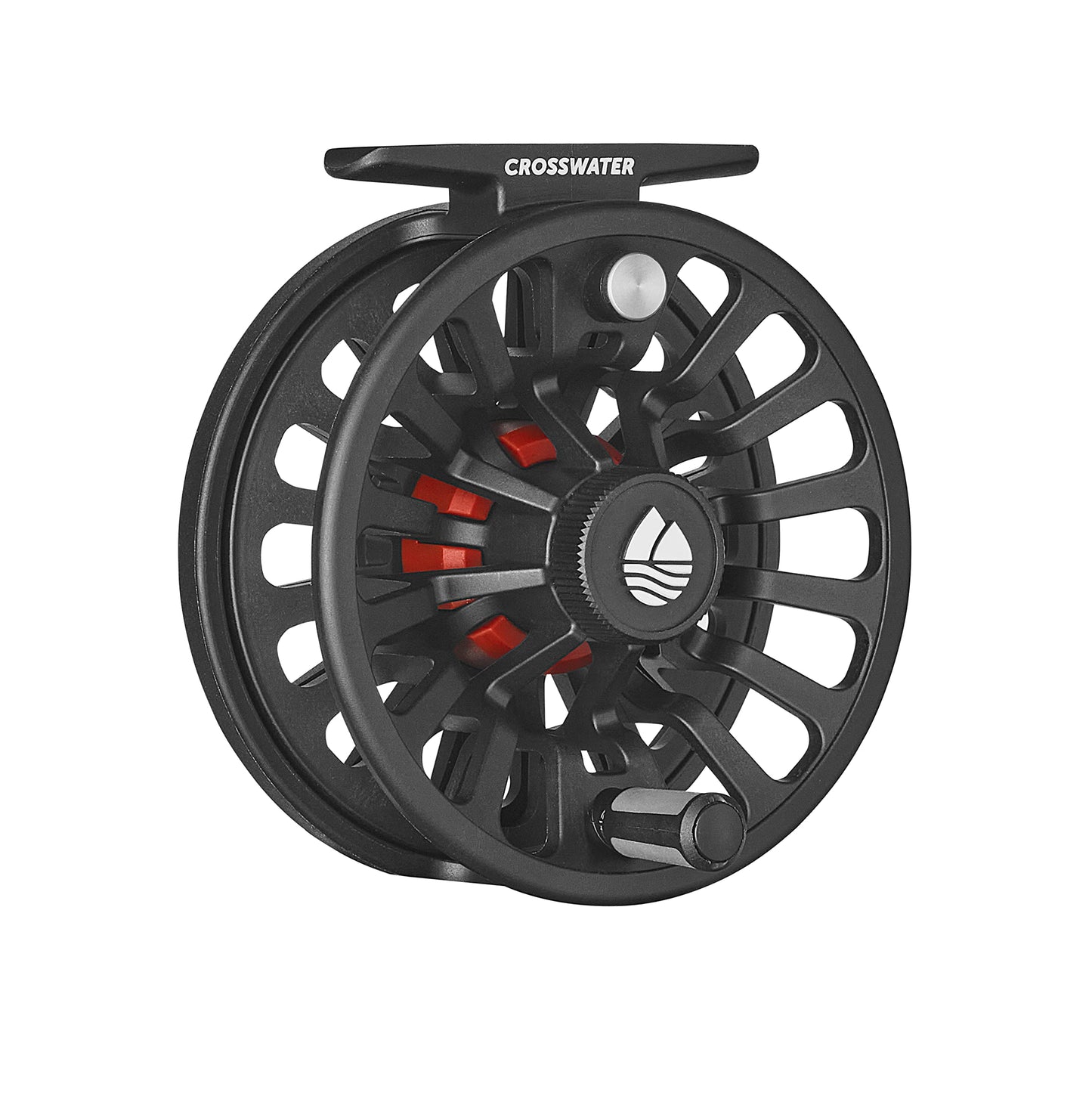 Redington Crosswater IV Fly Reel, Durable Fly Fishing Reel, Black, 7/8/9