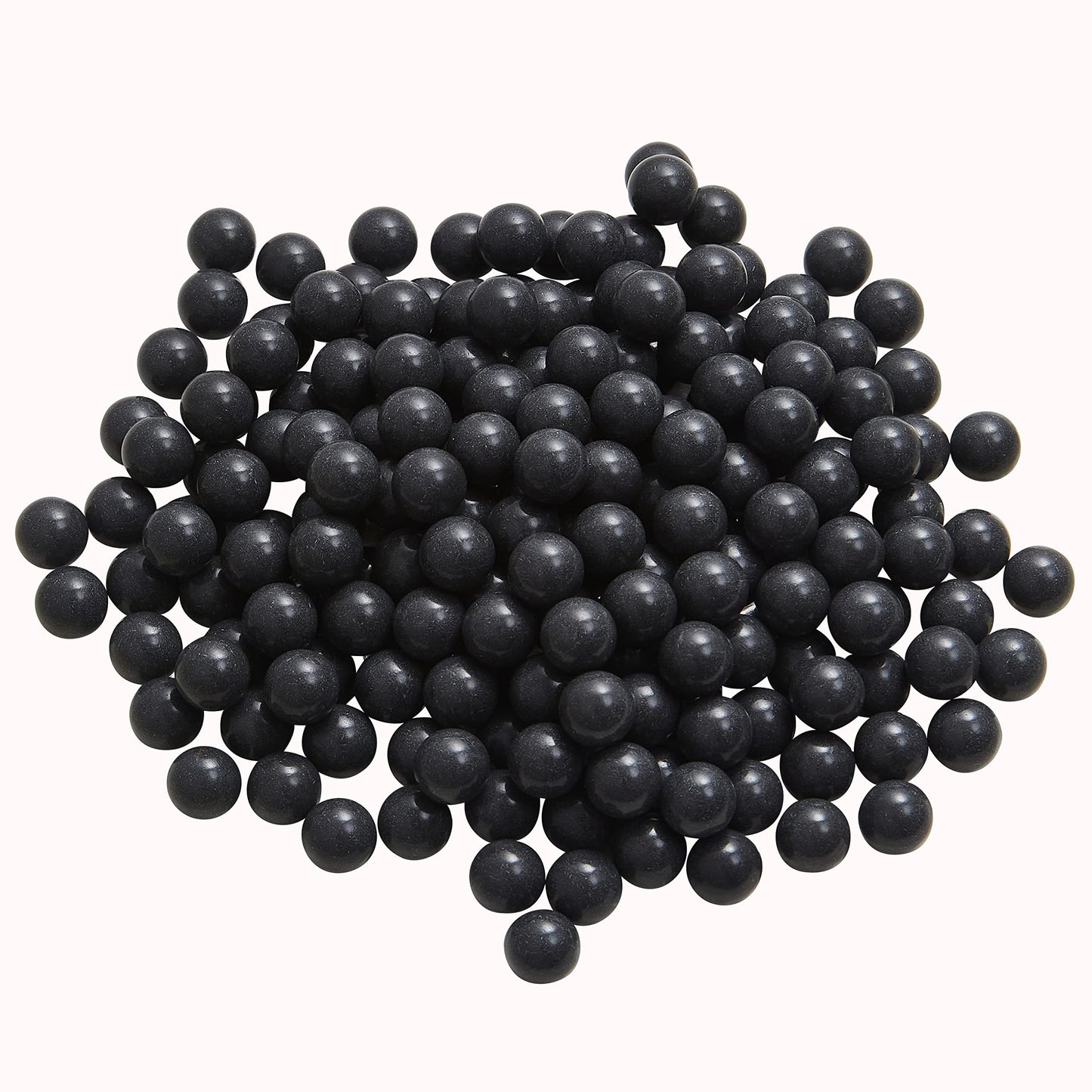 LAMBID 200 X.43 Caliber Paintballs Reusable Less Lethal Solid Practice Hard Nylon Paintball Ammo for Training and Home Defense (0.43 Cal, Purple)