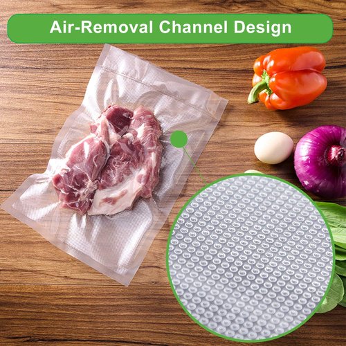 FoodSaver Vacuum Sealer Bags - 200 Quart, 8x12 Inch, BPA Free, Heavy Duty for Meal Prep & Sous Vide