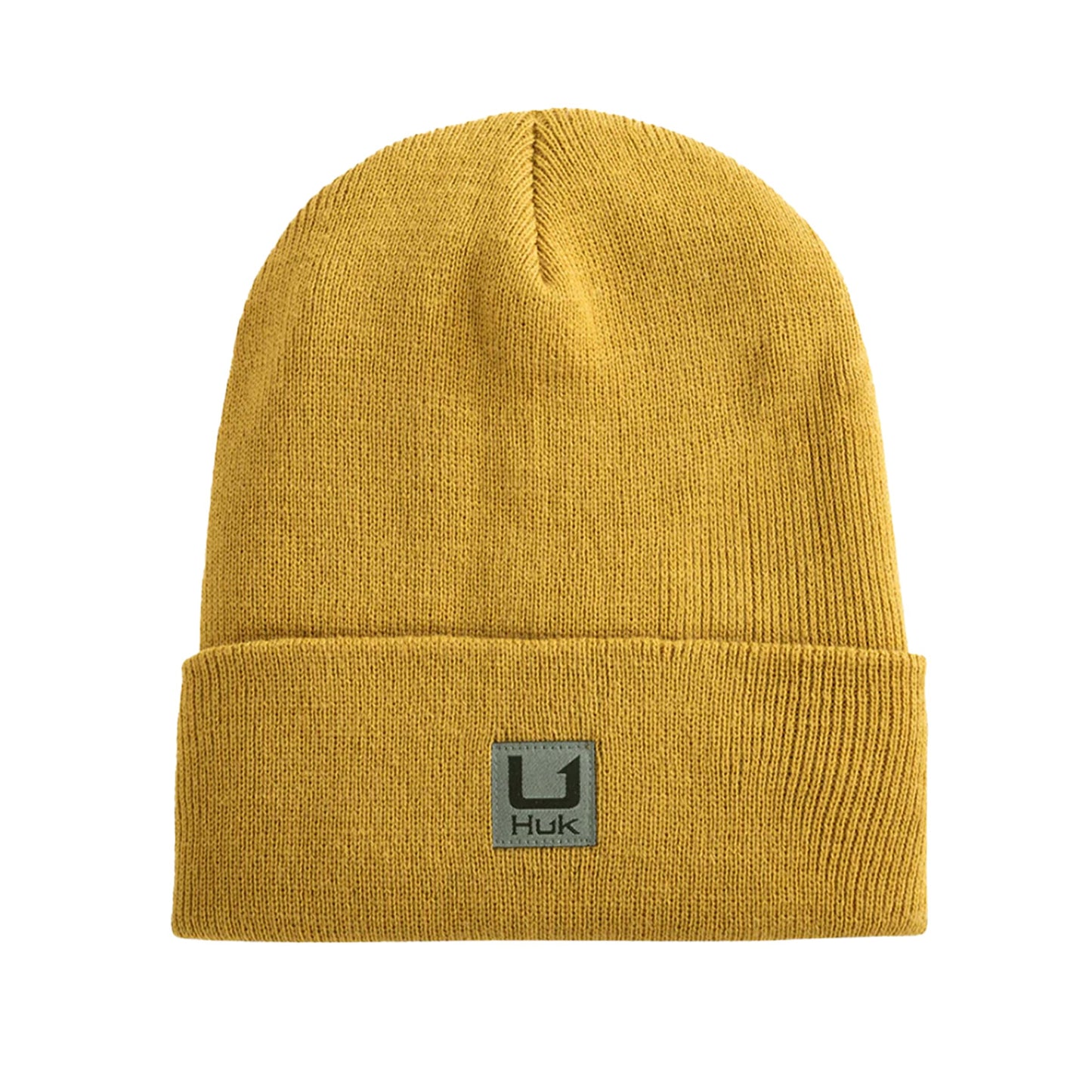 HUK Mens Beanie, Soft & Warm Cuffed Fishing Beanie Hat, Sand Piper, One Size