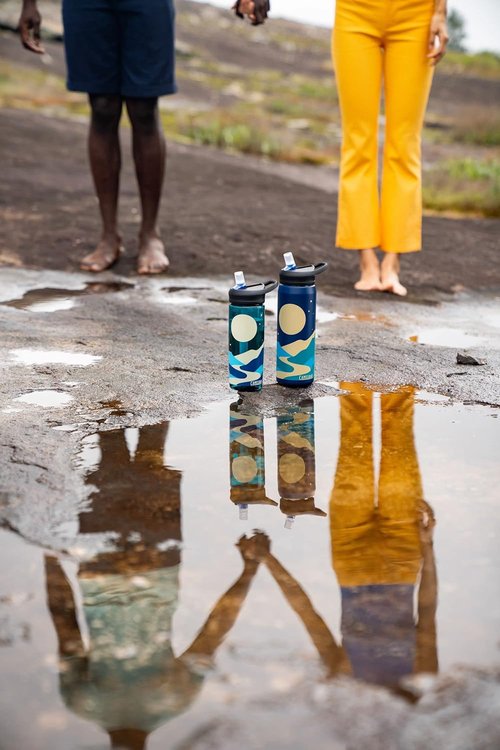 CamelBak Eddy+ Water Bottle - Tritan Renew Material with Bite Valve Straw | Eco-Friendly Design