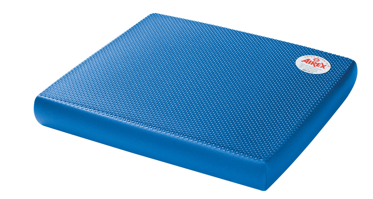 "Airex 30-1912 Balance-Pad Solid, 18"" x 16"" x 2""", blue
