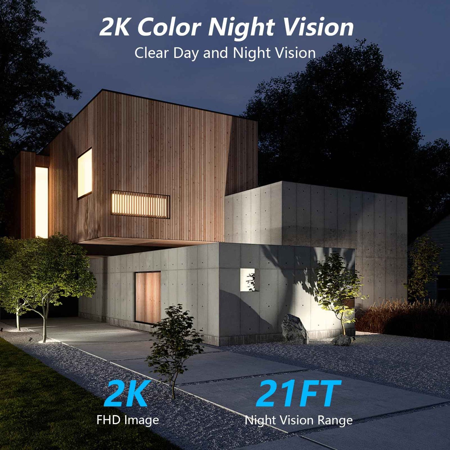 wansview Solar Camera Outdoor Wireless-2K 360°PTZ Cameras for Home Security with Dual Lens, Solar Panel/Battery Powered, PIR Detection, Color Night Vision, 2.4Ghz Wi-Fi Only, Works with Alexa, B7 1P W