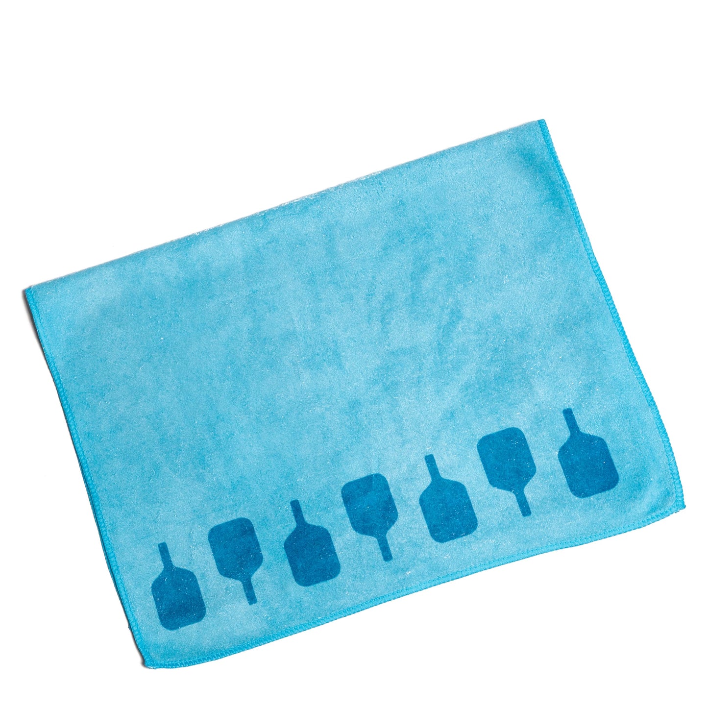 Pickleball Towel – Microfiber Sports Towel with Pickleball Pattern – Quick-Dry Sweat Towel for Pickleball Players, Accessories & Gifts (Teal Pickleball Paddles)