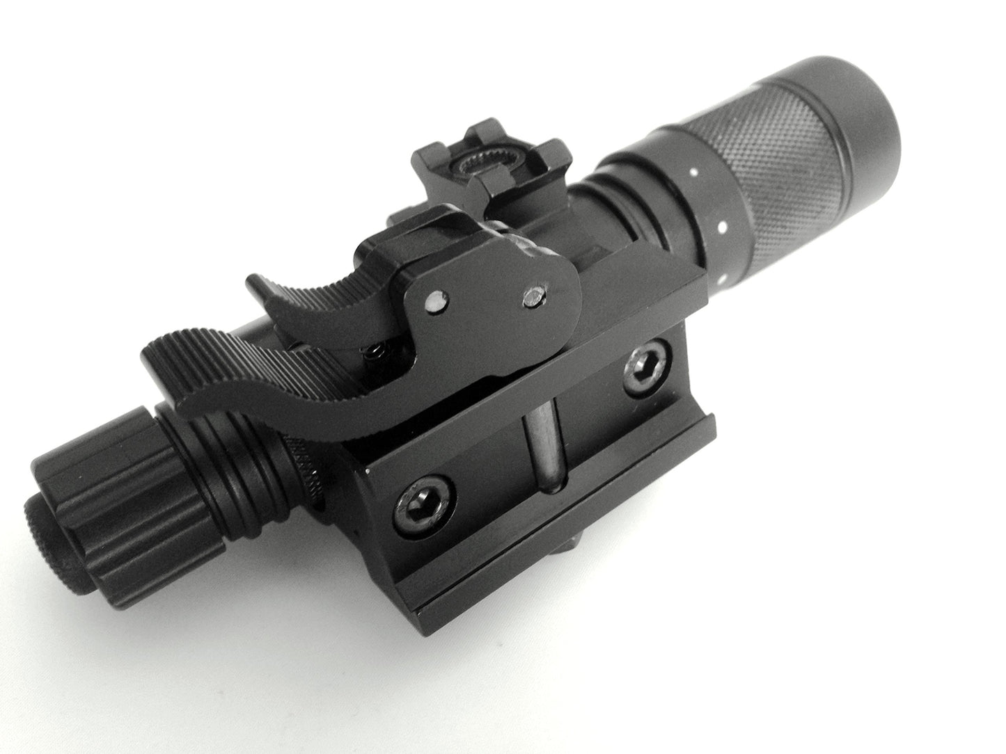 Ade Advanced Optics Class IIIA Green Laser Illuminator/Hunting Flashlight with Quick Release Mount