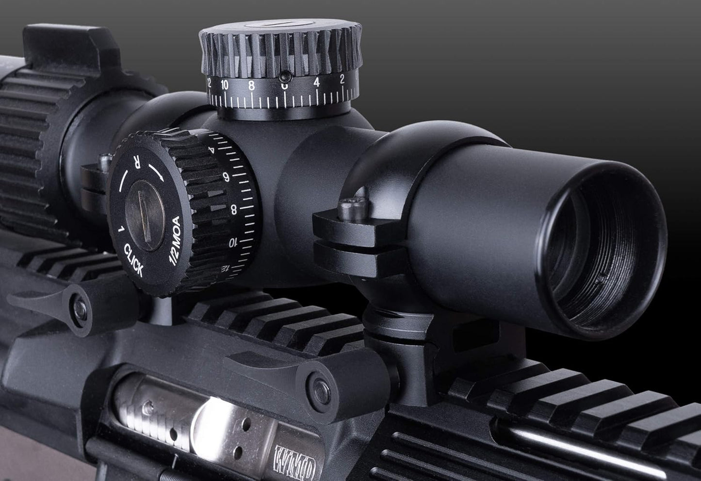 Monstrum Q Series Scope Rings - Quick Detach Picatinny/Weaver Mounting System