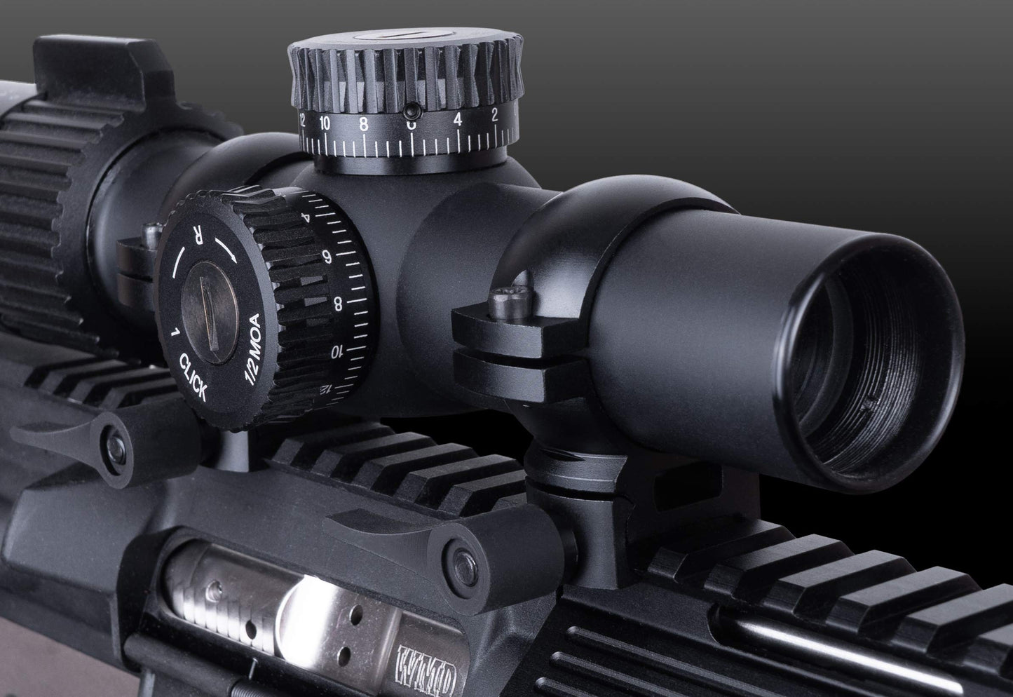 Monstrum Q Series Picatinny/Weaver Scope Rings with Quick Detach Lever | 30 mm Diameter | Low Profile