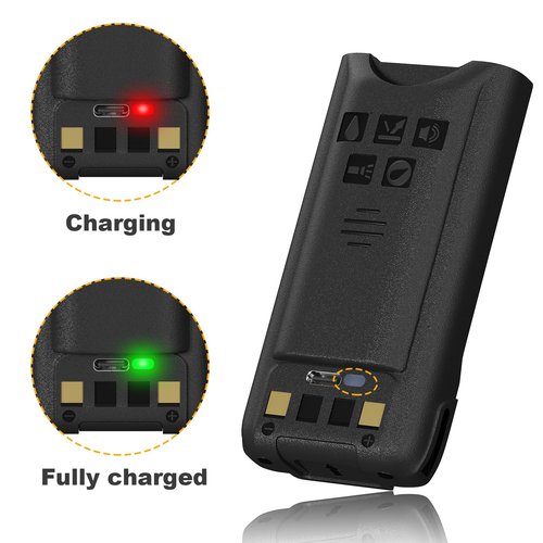 BAOFENG UV-9R Battery USB-C Charging Enlarge 5800mAh Capacity Upgraded UV9R Pro BL-9 Li-ion Battery for UV-9R Plus GMRS-9R Accessories BF-T57 Walkie Talkie Accessories