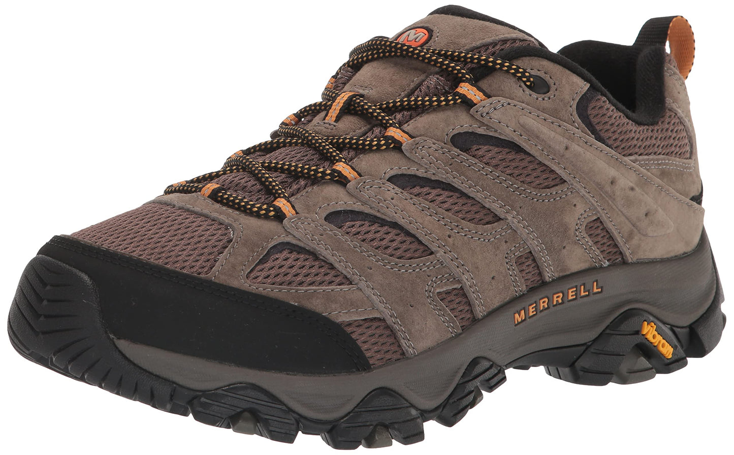 Merrell mens Moab 3 Hiking Shoe, Walnut, 7 Wide US
