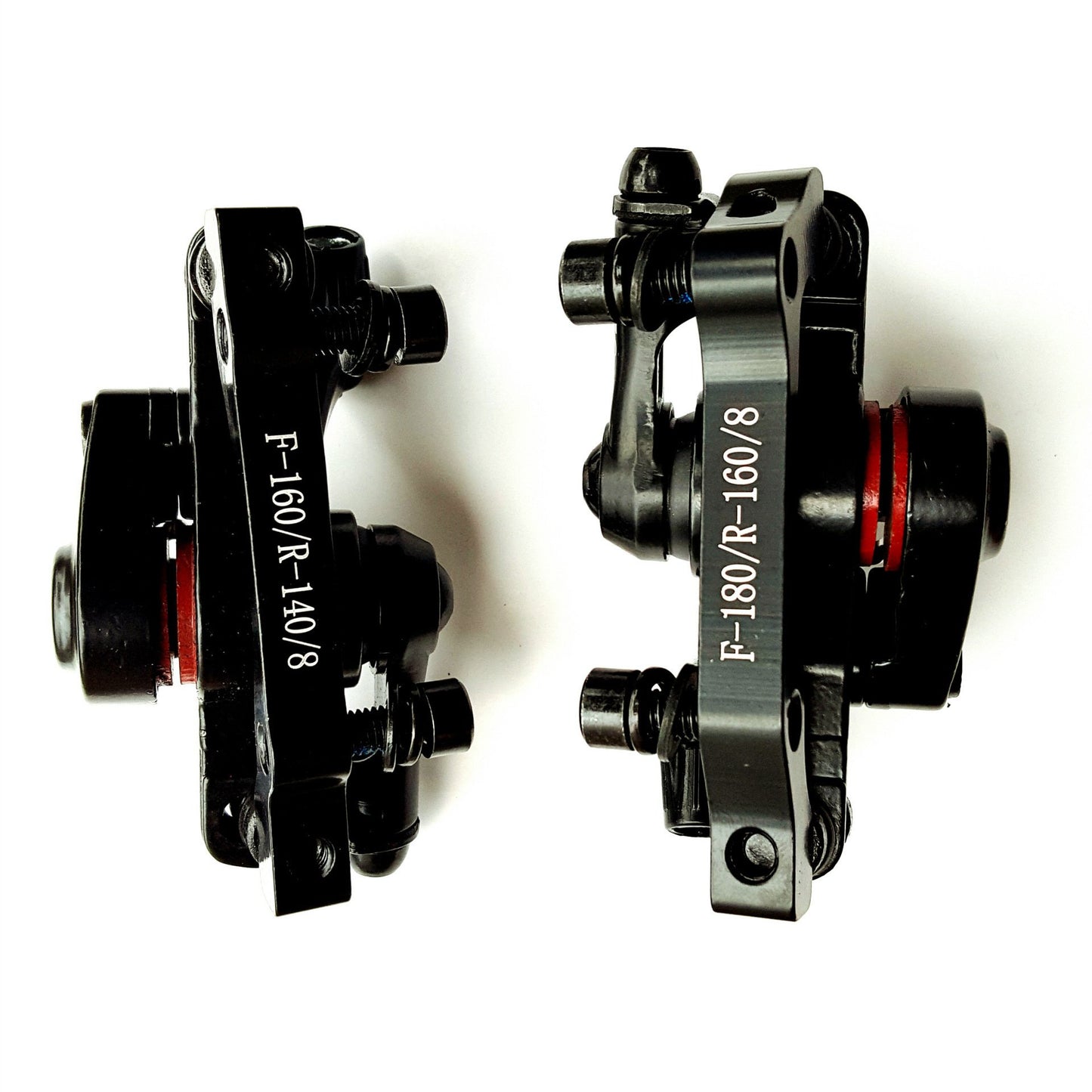 BlueSunshine BB8 Front and Back Disk Brake Kit - 160mm for 80cc Gas Motorized Bicycle (BB8 Disk Brake Kit - G3-3)
