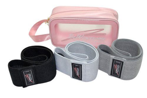 Resistance Bands for Women | Workout Bands | Workout Bands for Upper & Lower Body Exercise | Strength Training Equipment Without Weights| Home Workout Equipment in Sets of Three Resistance Level