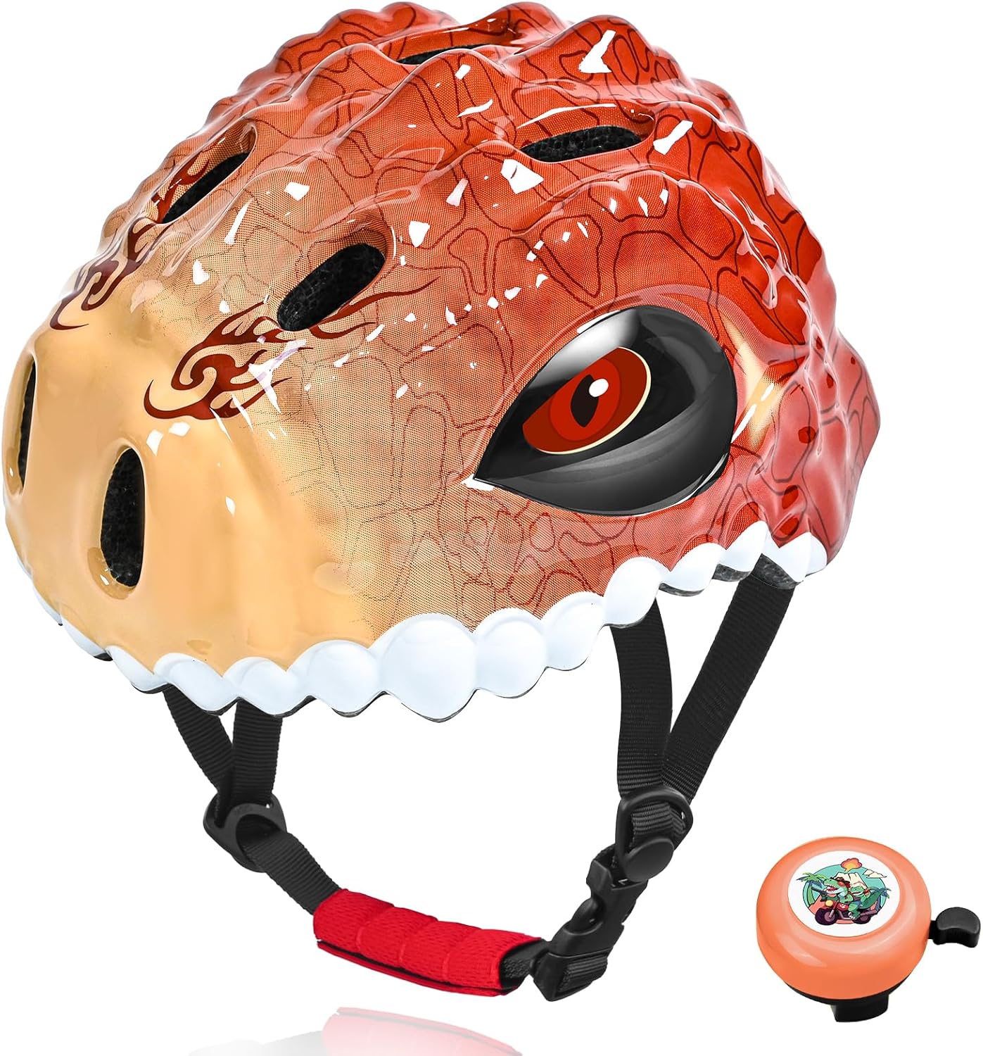 Skiennix Kids Bike Helmet - Adjustable 3D Design for Boys & Girls | Lightweight, Ventilated, Multi-Sport Use