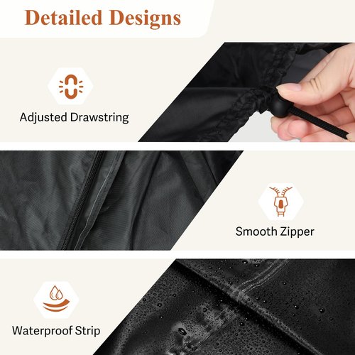 Andacar Cover for Speediance Home Gym Equipment, Waterproof Smart Home Gym System Cover, Strength Training Fitness Equipment Protector for Home Workout Cable Machine - 28"L×15"W×71"H, Black