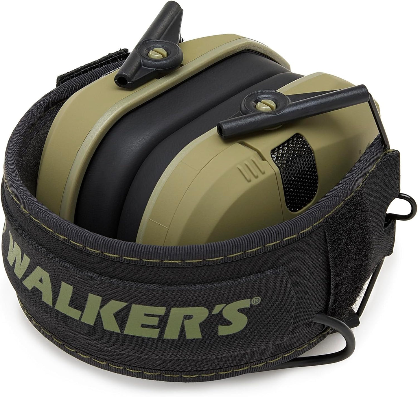 Walker’s Razor Slim Electronic Muff - Noise-Canceling Hearing Protection | Lightweight & Comfortable